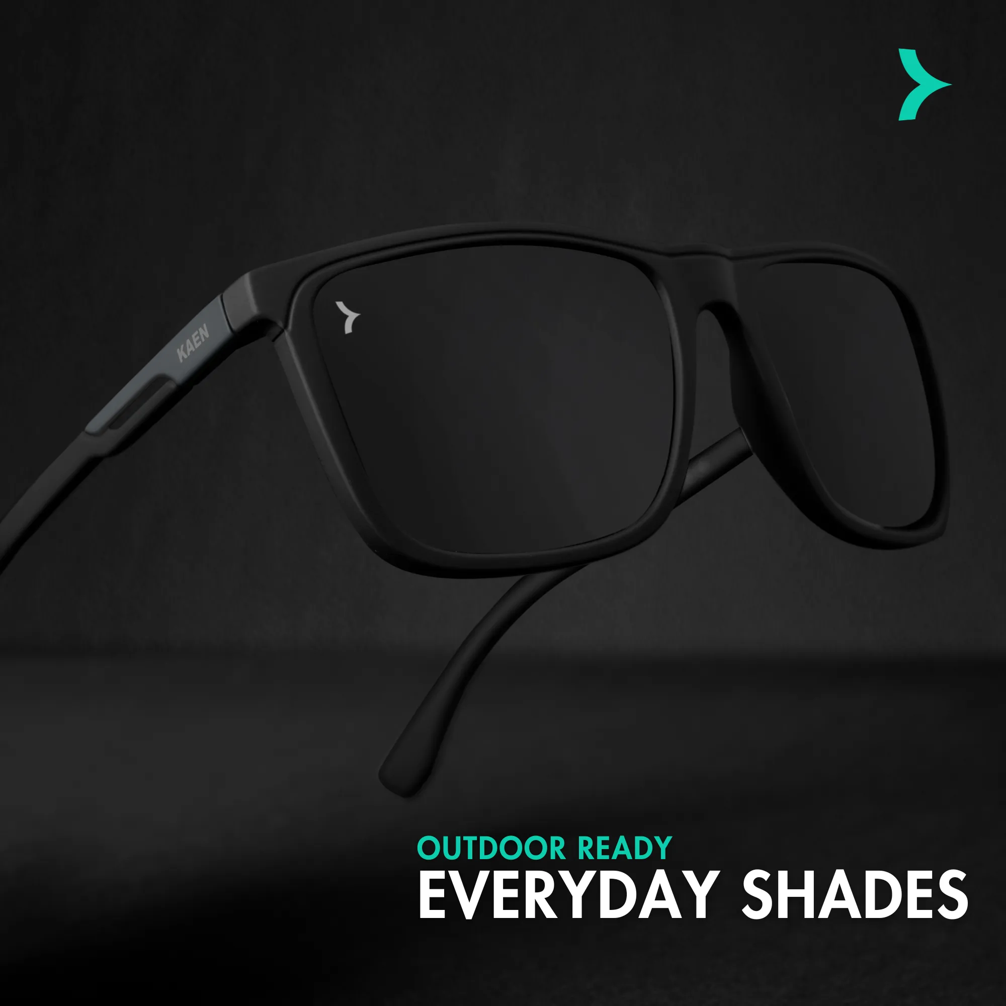 Ken Black Power Sunglasses