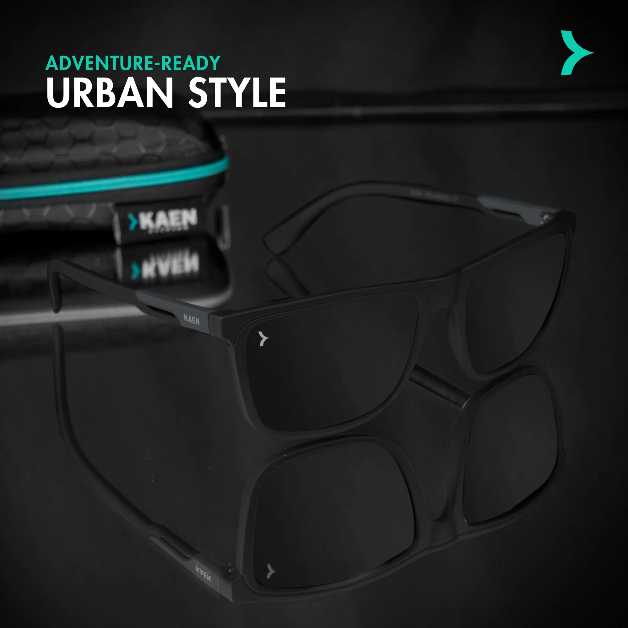 Ken Black Power Sunglasses