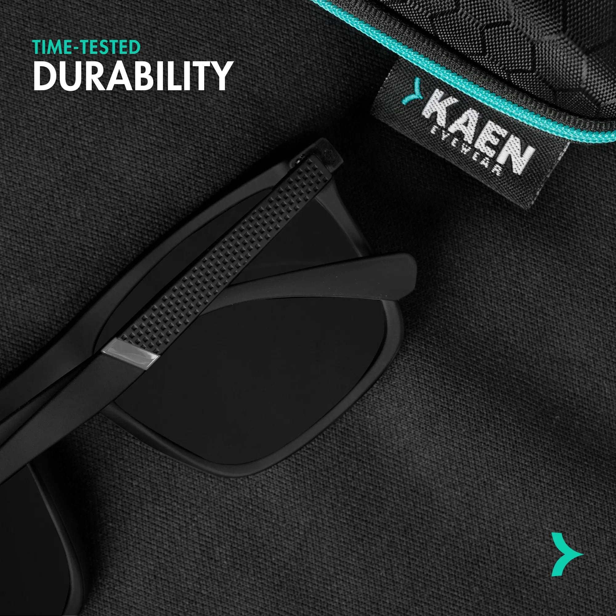 Kian Black Power Sunglasses