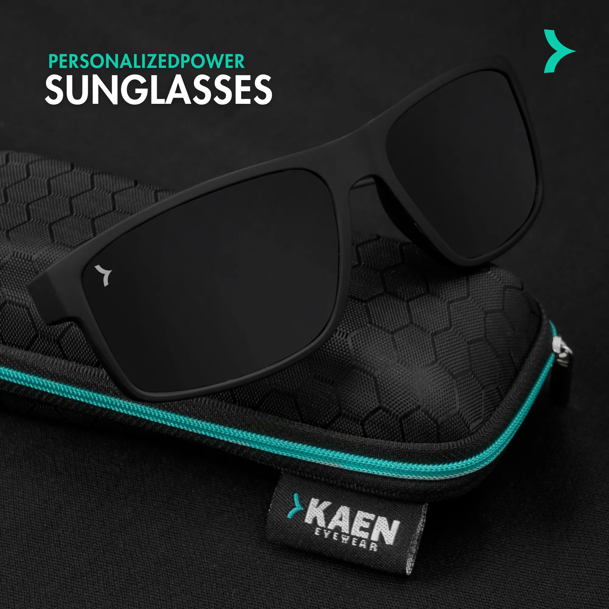 Kiev Black Power Sunglasses