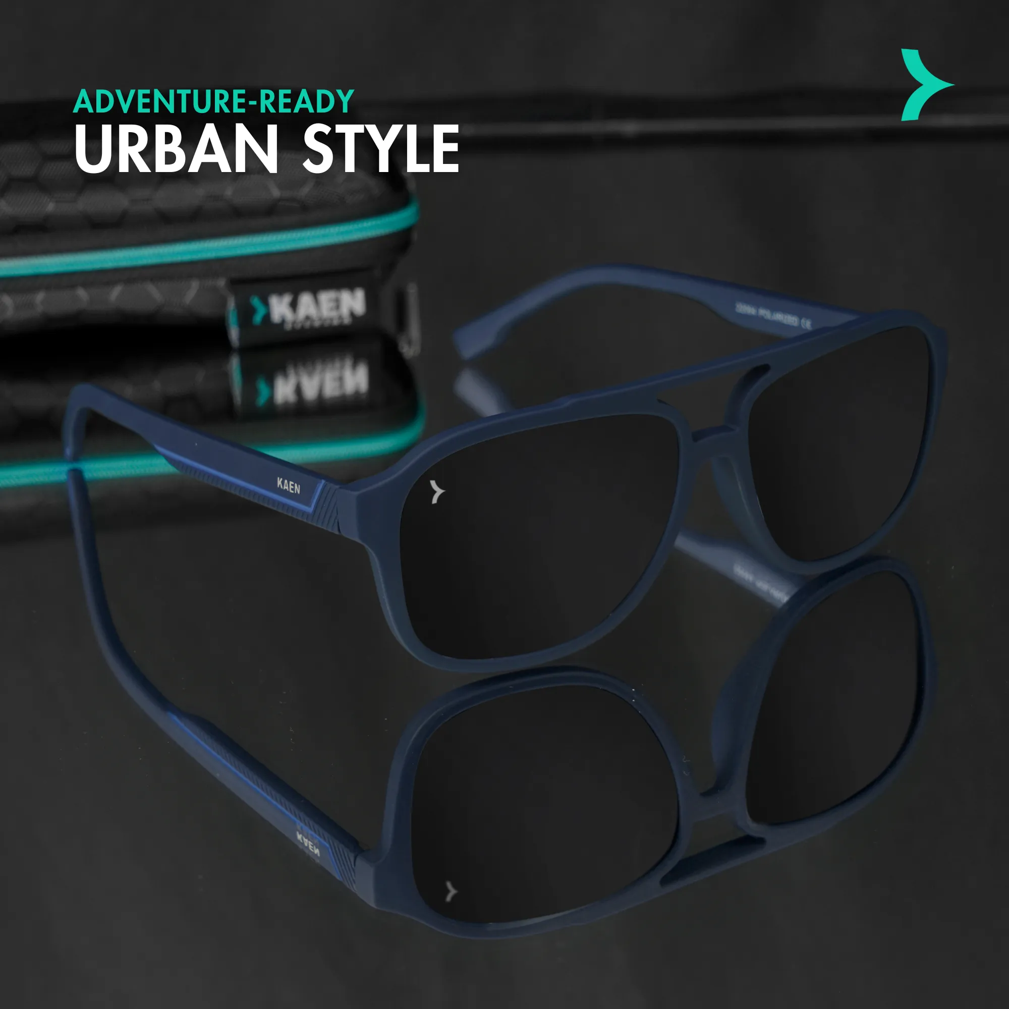 Klay Blue Power Sunglasses