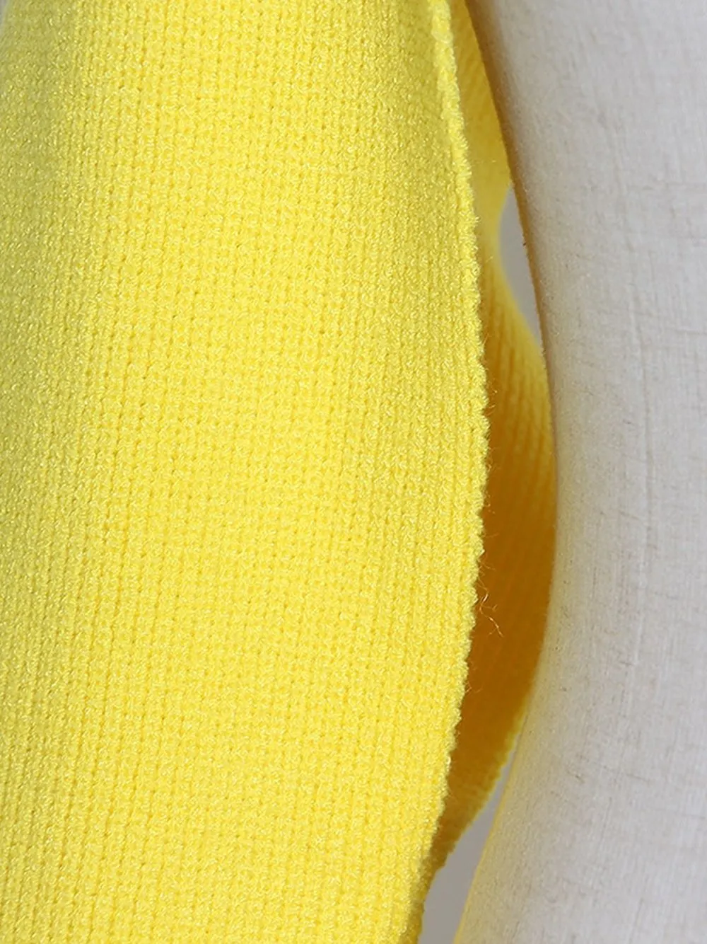 Knitting Scarves w Sleeve