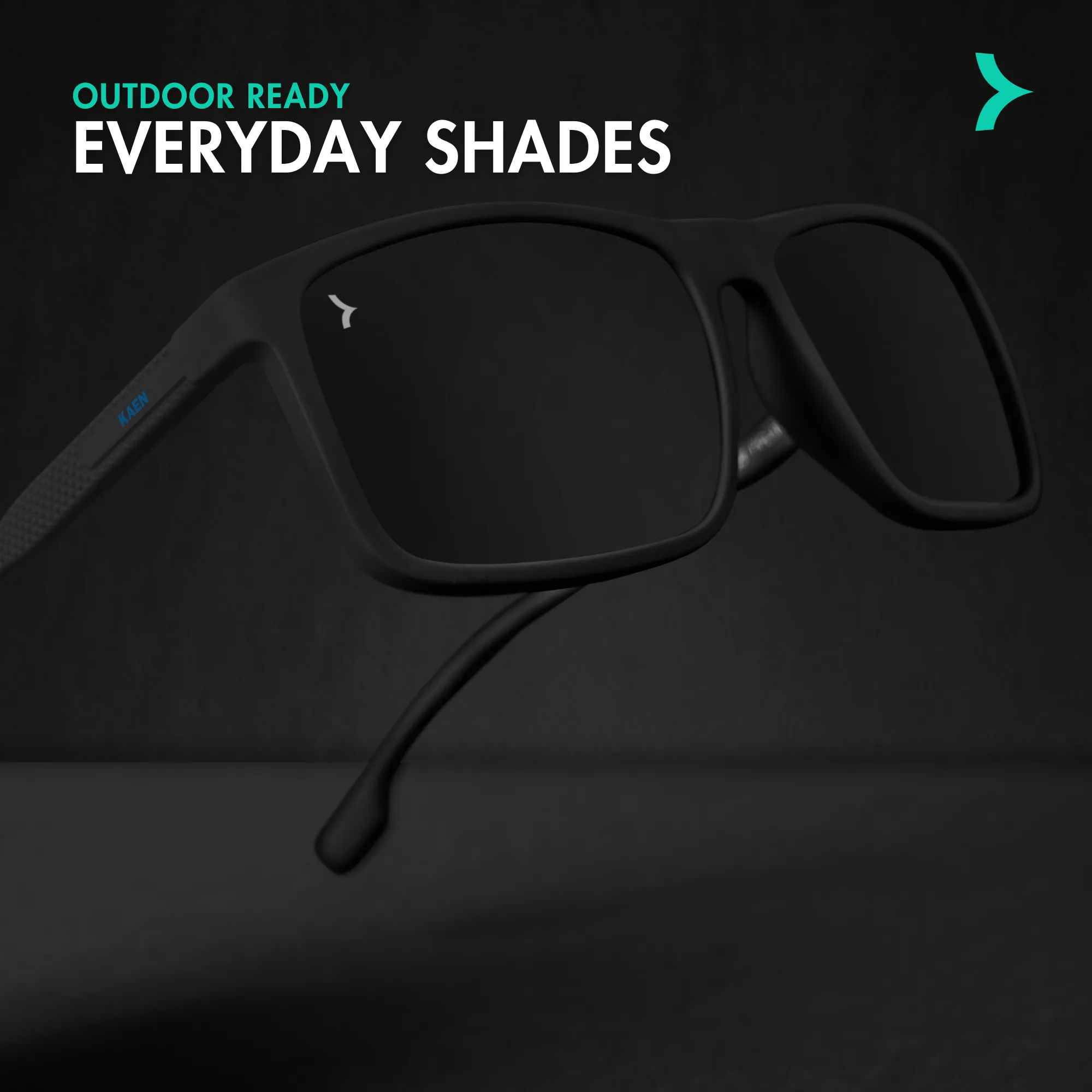Kole Black Power Sunglasses