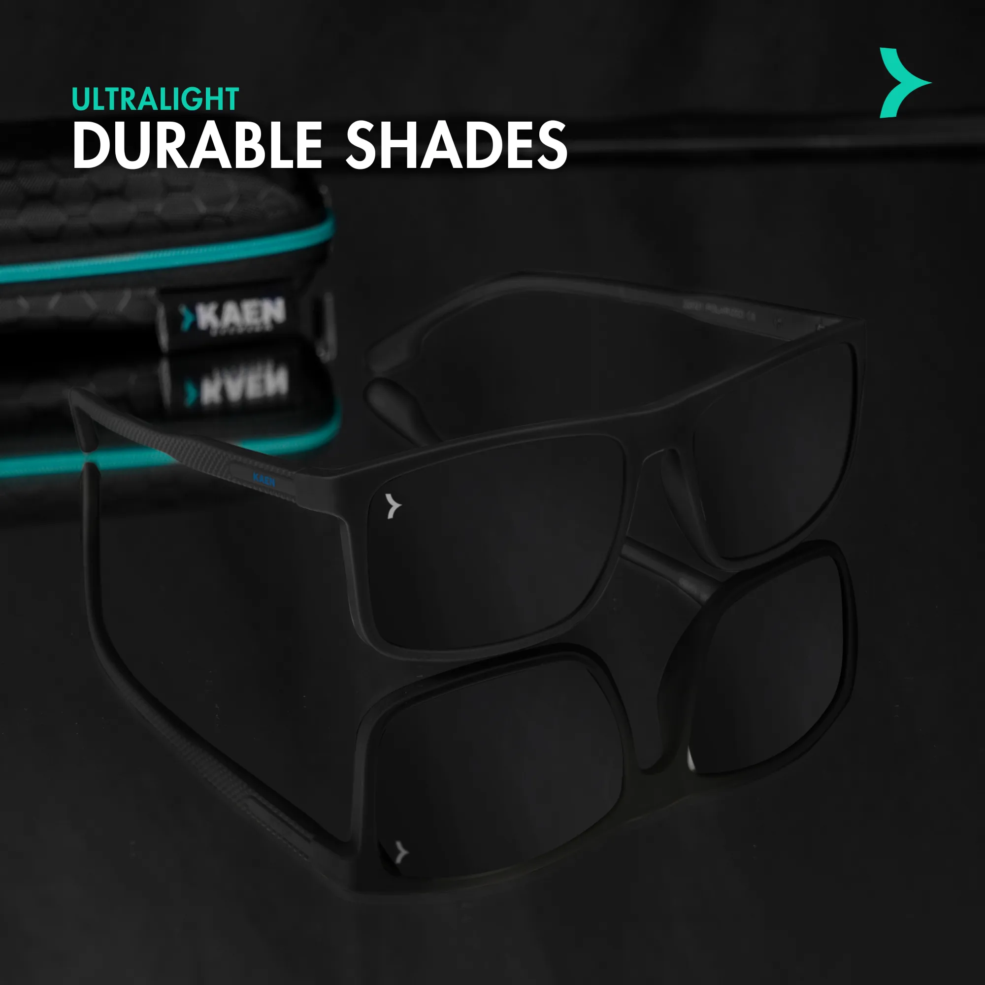 Kole Black Power Sunglasses