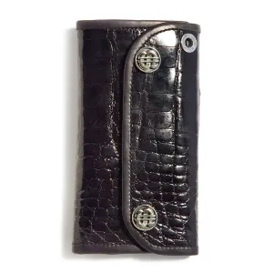 Large Currency Alligator Wallet