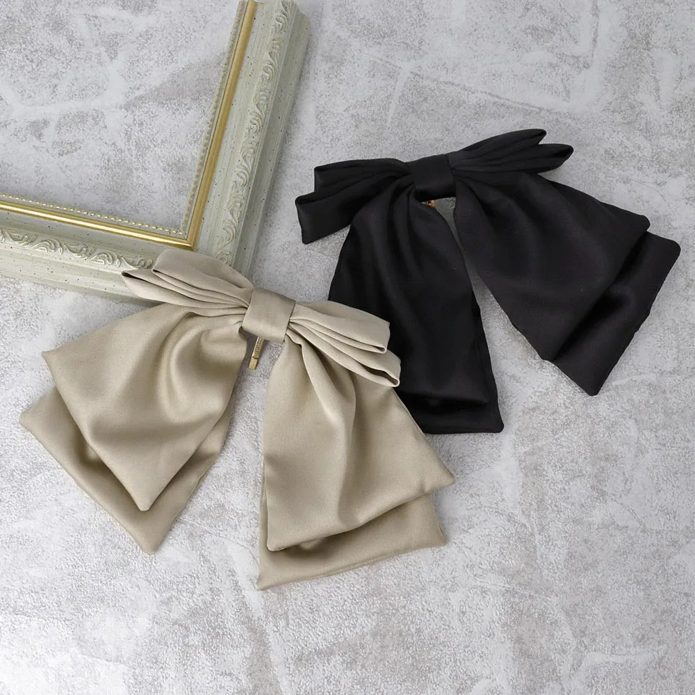Layered Bow Pony Hook