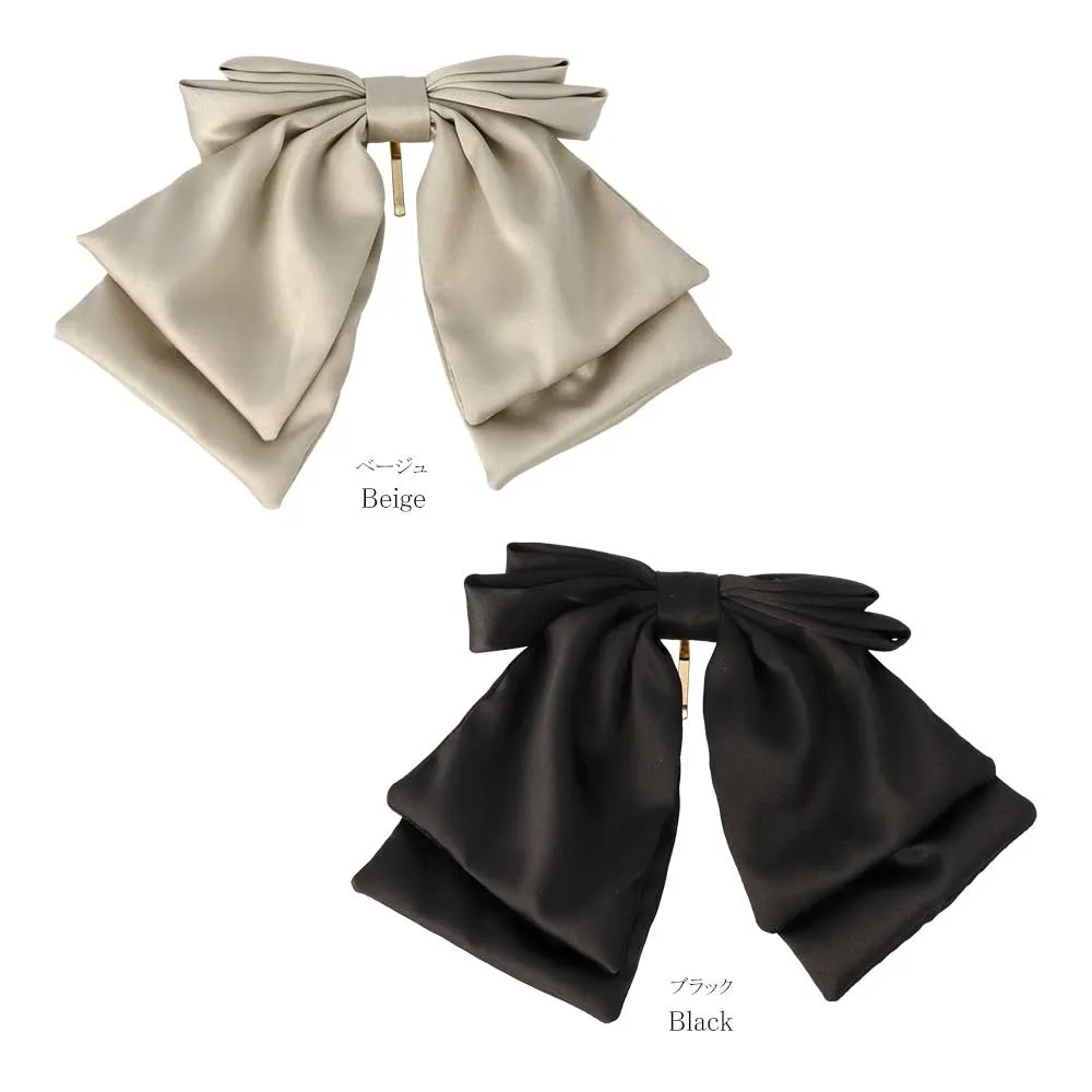 Layered Bow Pony Hook