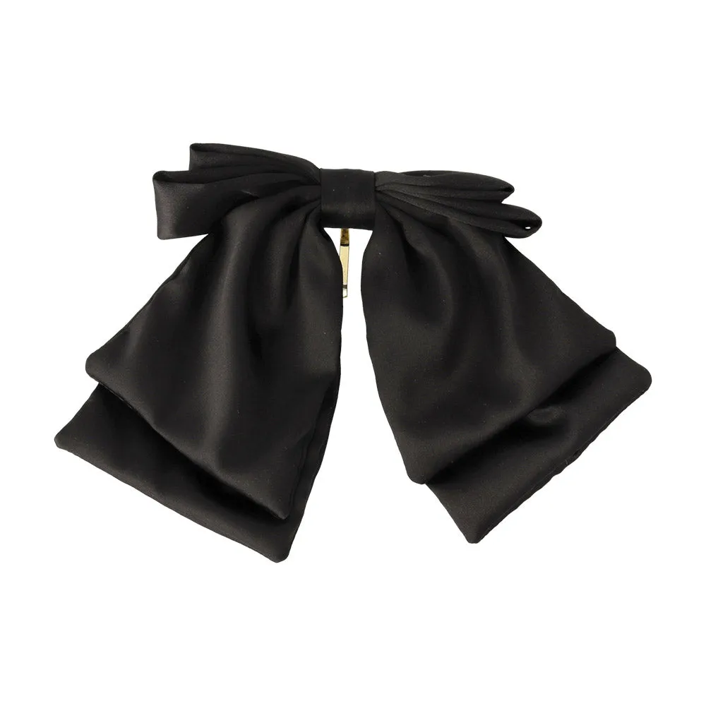 Layered Bow Pony Hook
