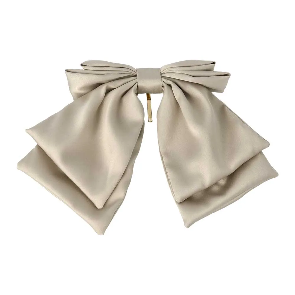 Layered Bow Pony Hook