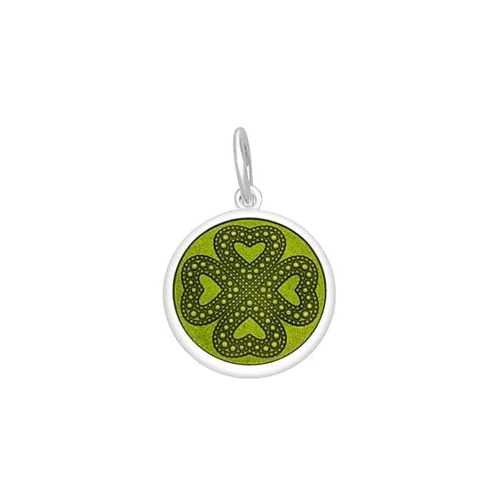 LOLA Four Leaf Clover Pendant - Green Leaf