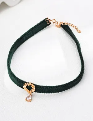Lumina Heart Drop Choker