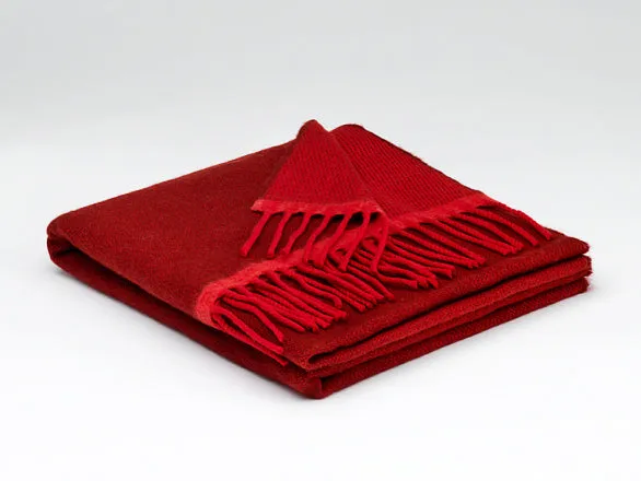 McNutt Cashmere Wrap | Lipstick Reversible