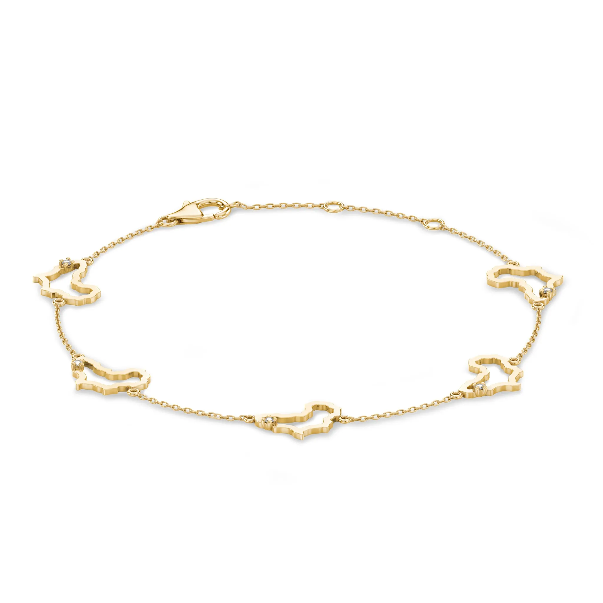 My Africa Diamond Station Bracelet