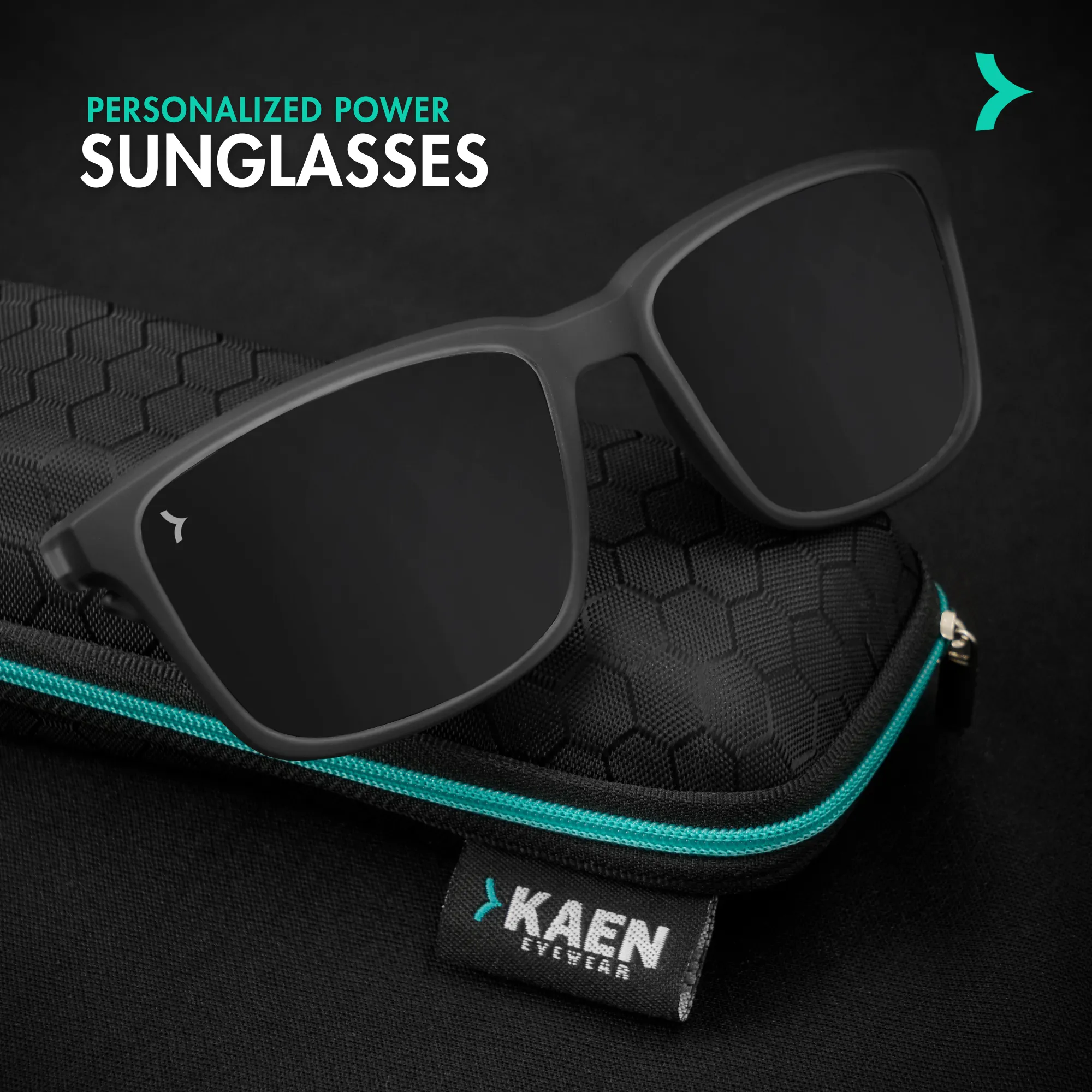 Myles Crystal Grey Power Sunglasses