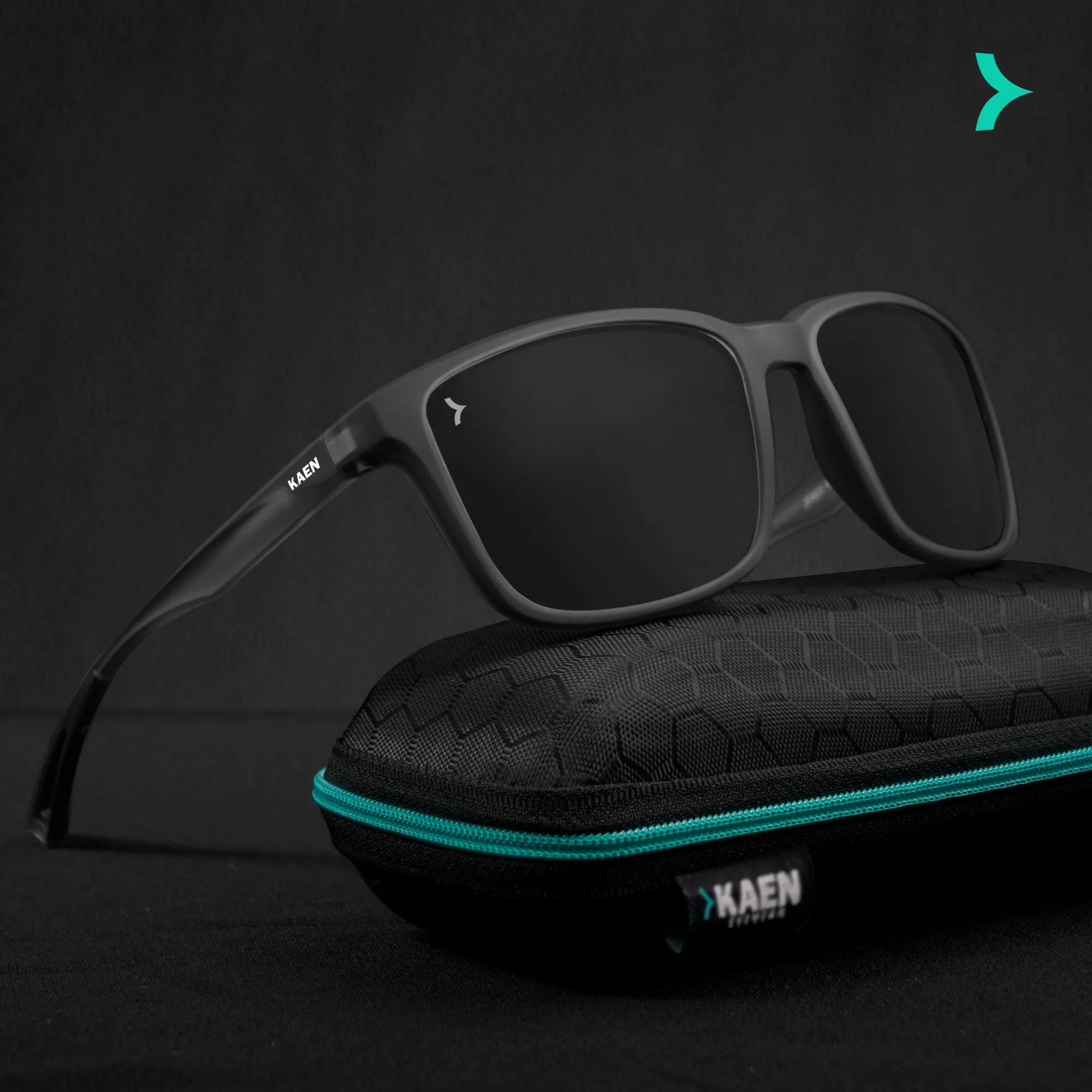 Myles Crystal Grey Power Sunglasses