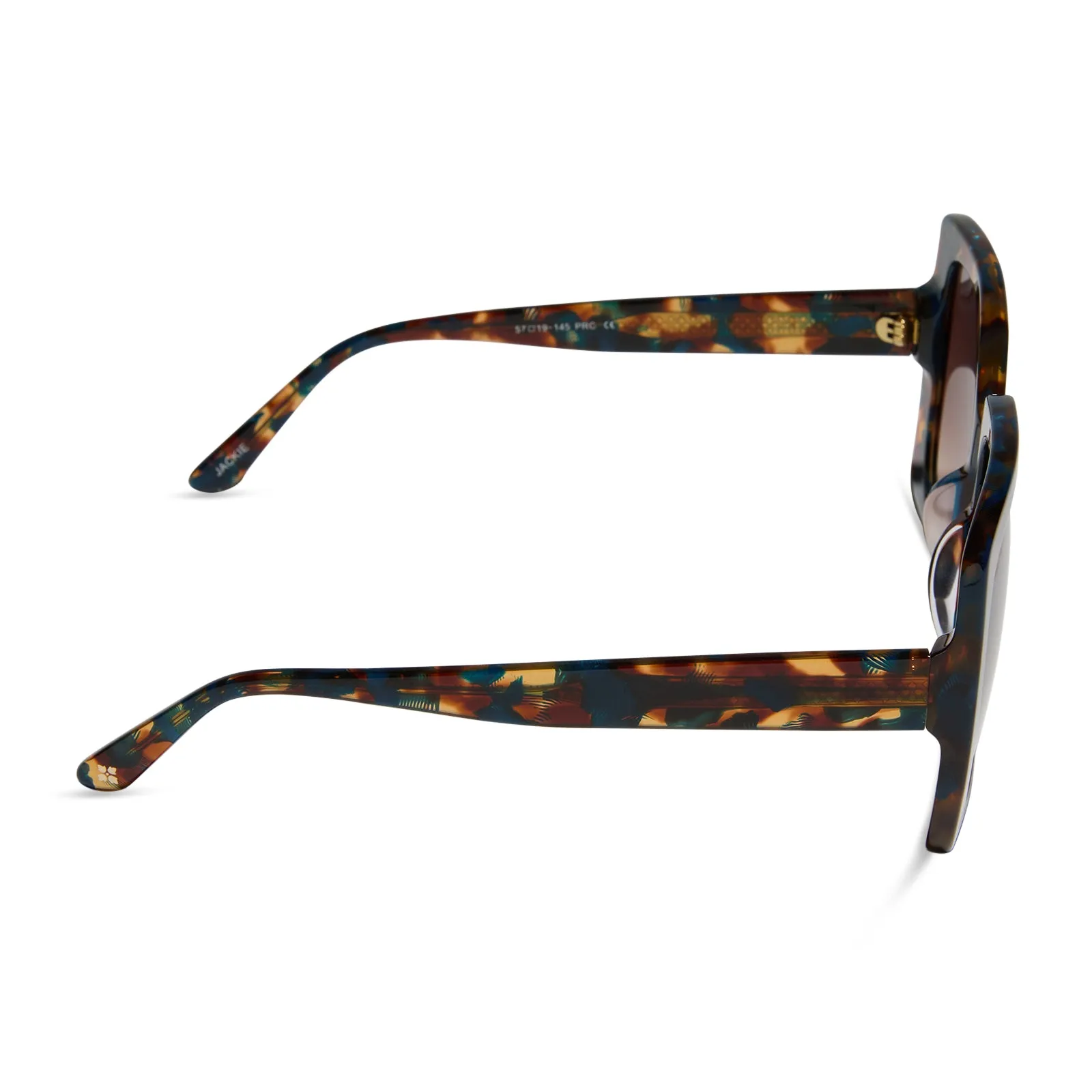 PATRICIA NASH - JACKIE   PRAIRIE TORTOISE   BROWN GRADIENT SUNGLASSES