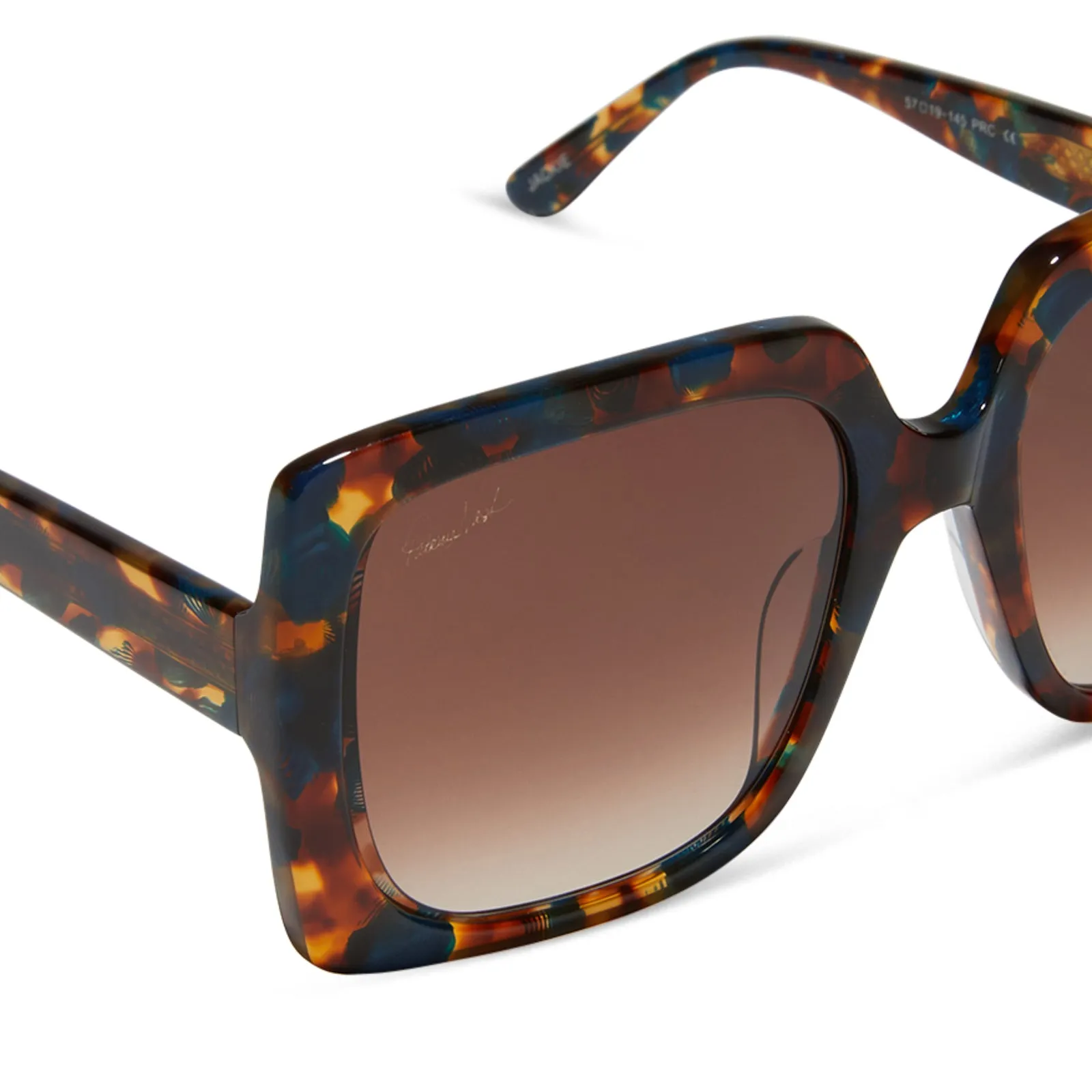 PATRICIA NASH - JACKIE   PRAIRIE TORTOISE   BROWN GRADIENT SUNGLASSES