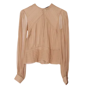 Pleat Detail Top