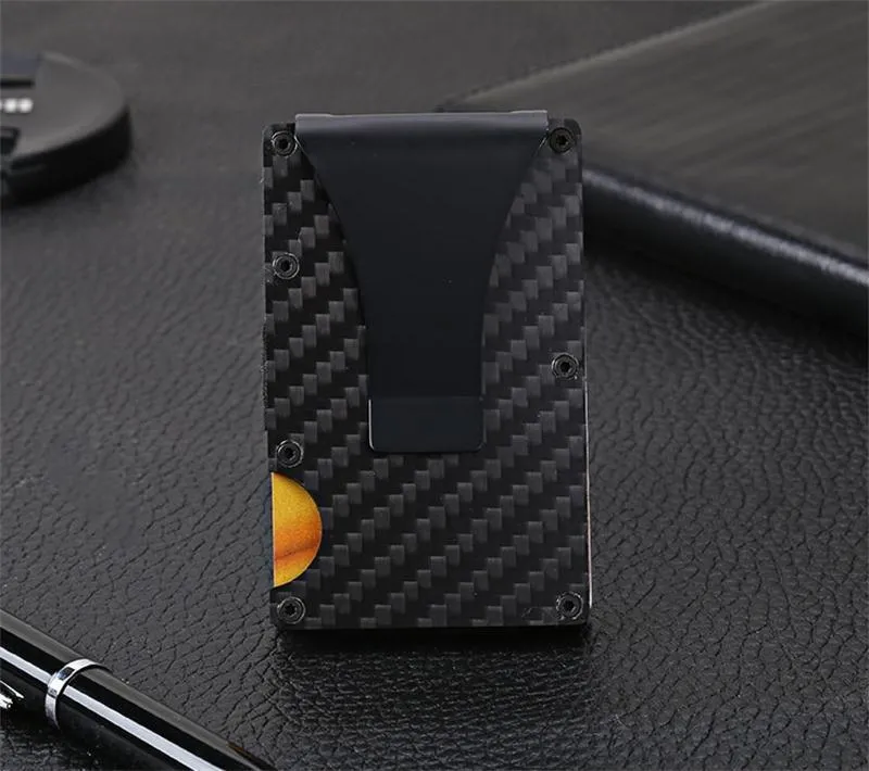 Premium RFID Blocking Metal Card Holder - 5 Colors