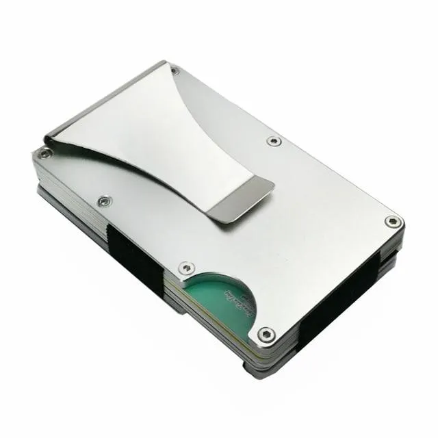 Premium RFID Blocking Metal Card Holder - 5 Colors