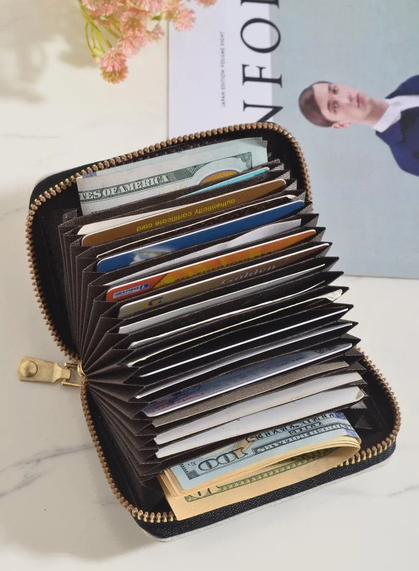 Premium Women Wallet - Black Model 1