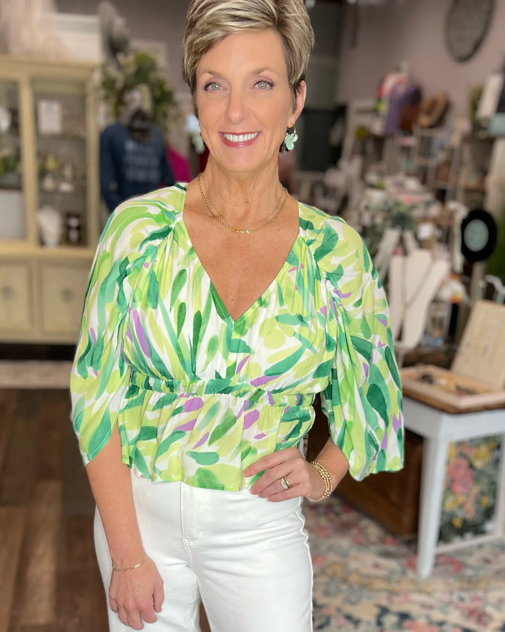 Pretty Patterned Peplum