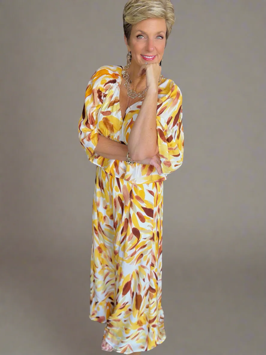 Pretty Patterned Peplum