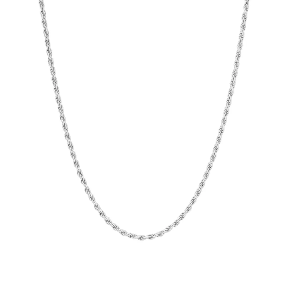 Rope Chain, Silver