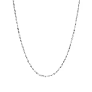 Rope Chain, Silver
