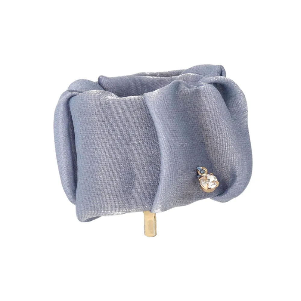 Shimmering Snap Band Pony Hook
