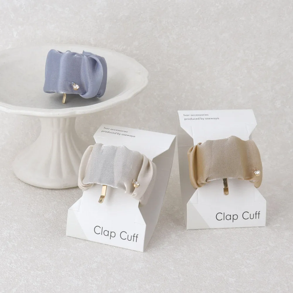 Shimmering Snap Band Pony Hook