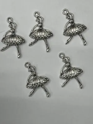 Silver Doll Metal Charms