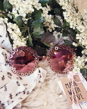Strawberry Fields Sunnies in Dusty Pink