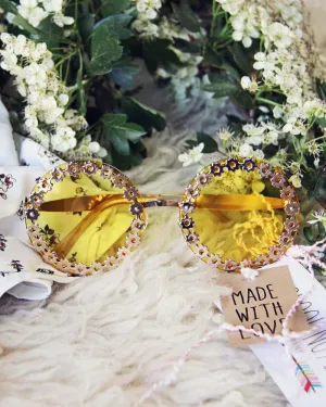 Strawberry Fields Sunnies in Marigold