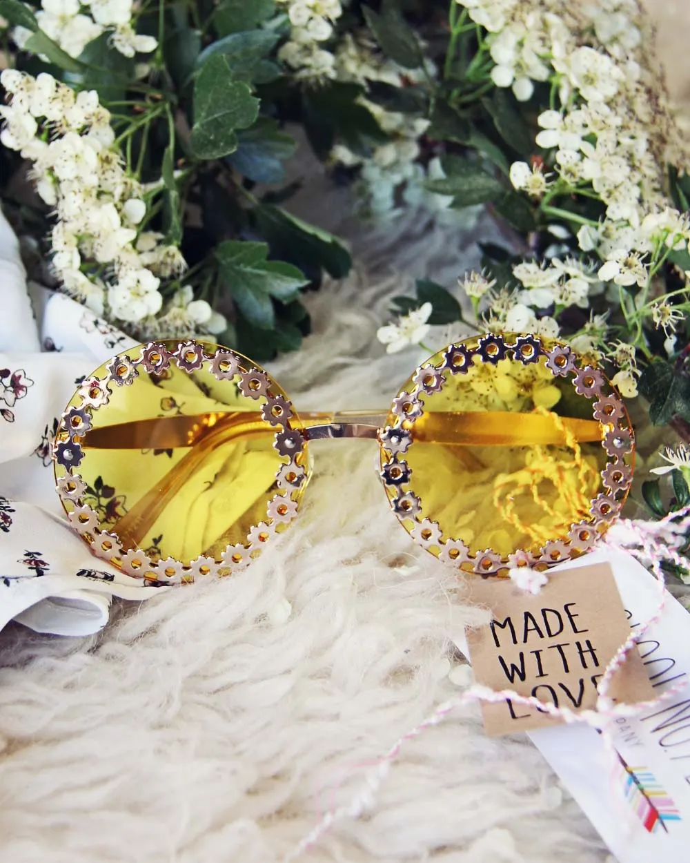 Strawberry Fields Sunnies in Marigold