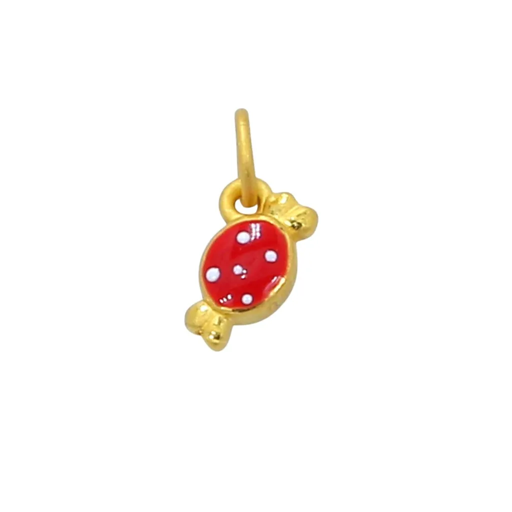 Taka Jewellery 999 Pure Gold Candy Pendant