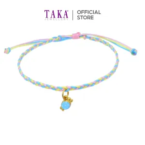 Taka Jewellery 999 Pure Gold Candy Pendant