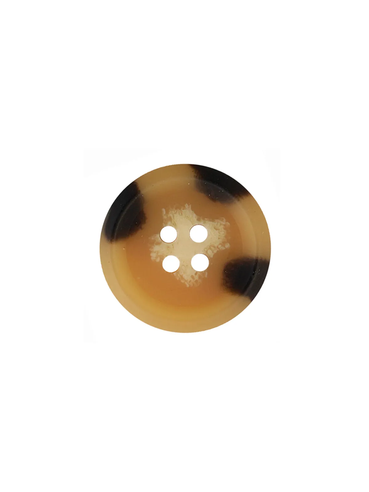 Textured Surface Round Shape Dual Color Blazer/Coat Button