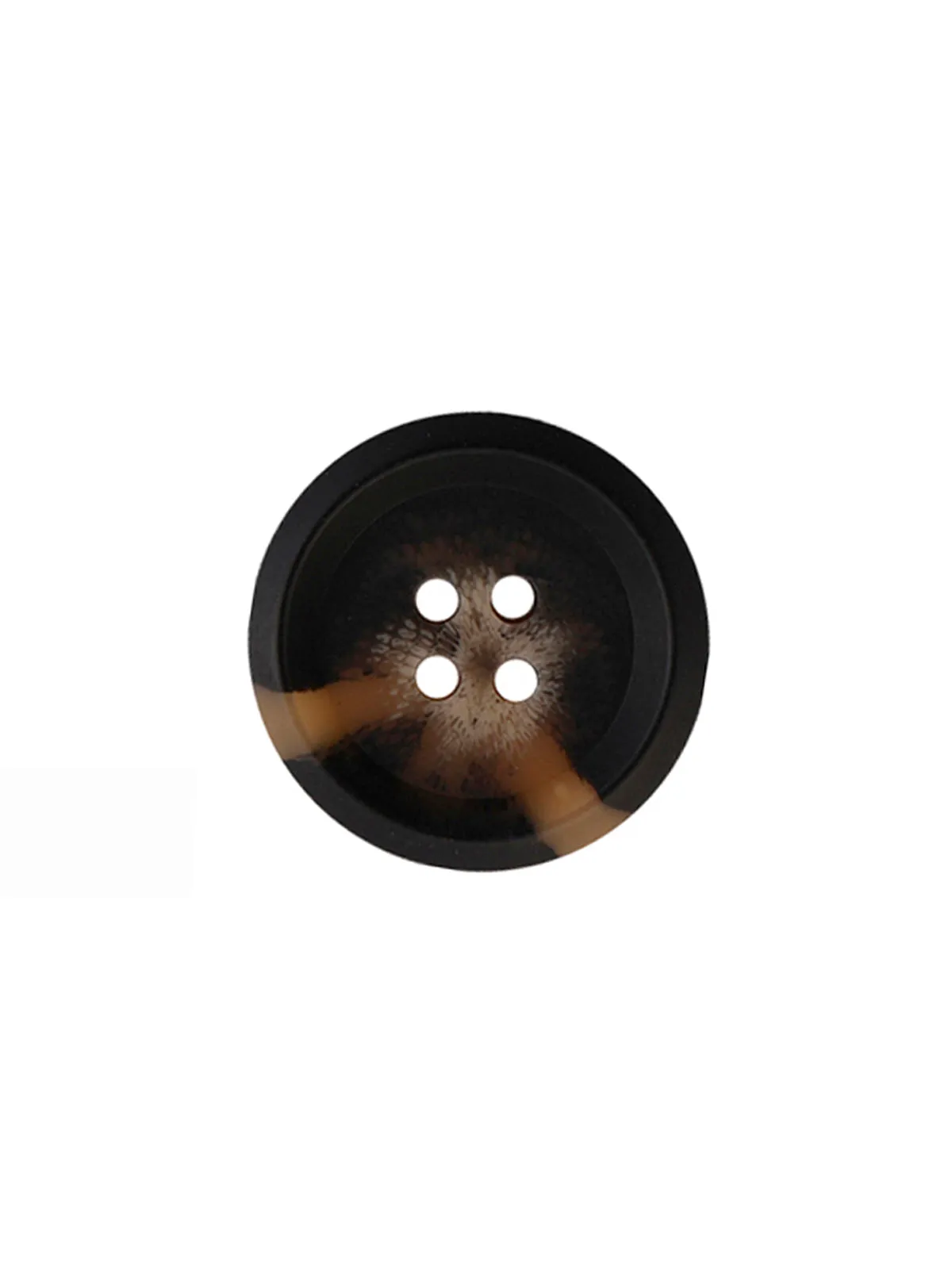Textured Surface Round Shape Dual Color Blazer/Coat Button