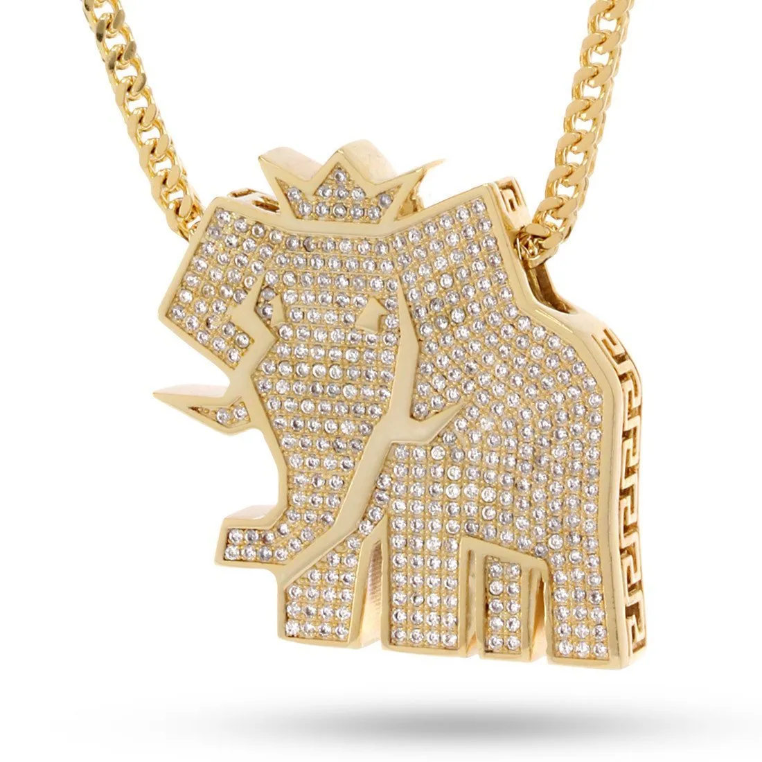 The Jungl Julz Logo Necklace - Designed by Snoop Dogg x King Ice