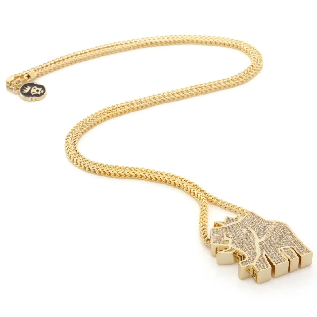 The Jungl Julz Logo Necklace - Designed by Snoop Dogg x King Ice
