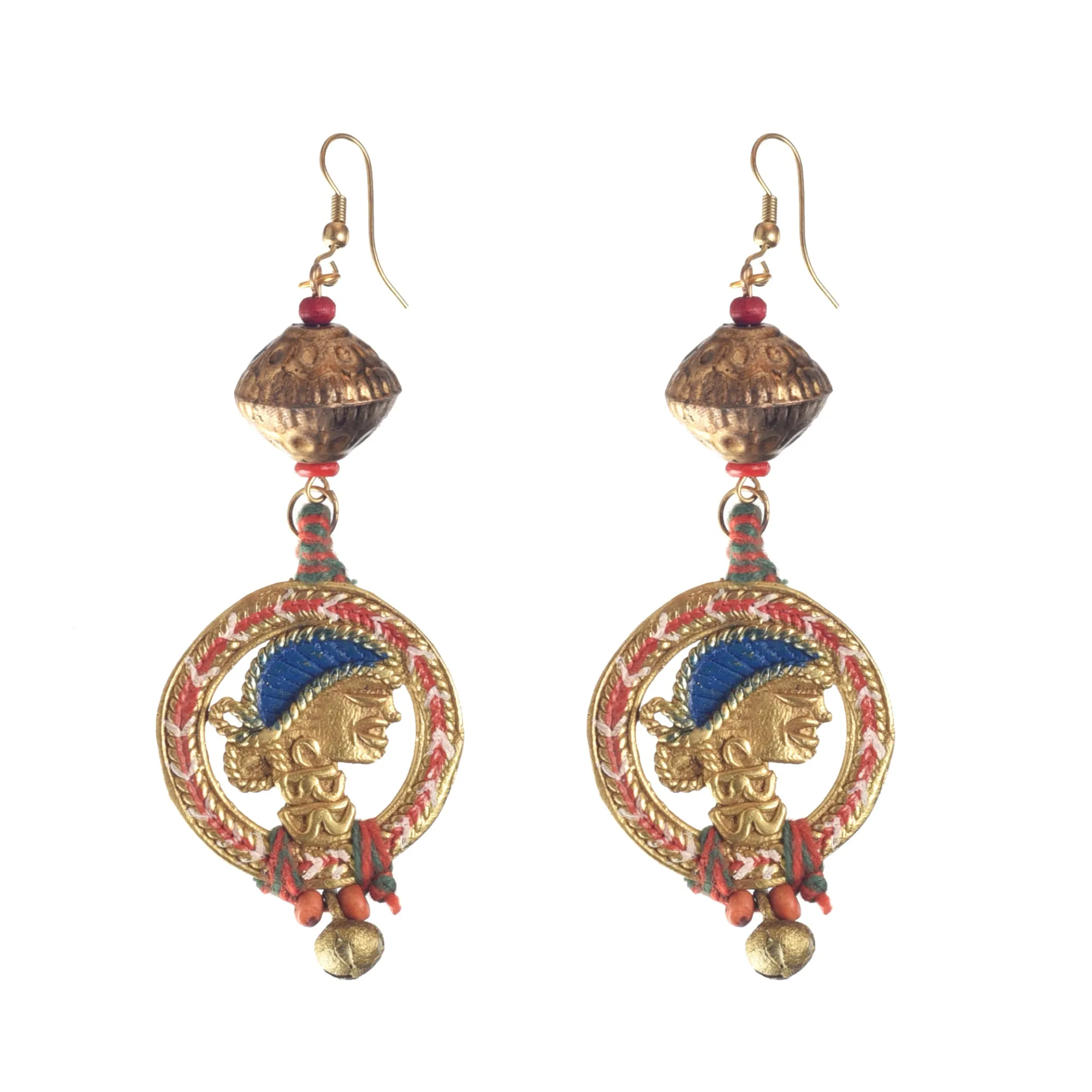 The Red Queen Handcrafted Earrings