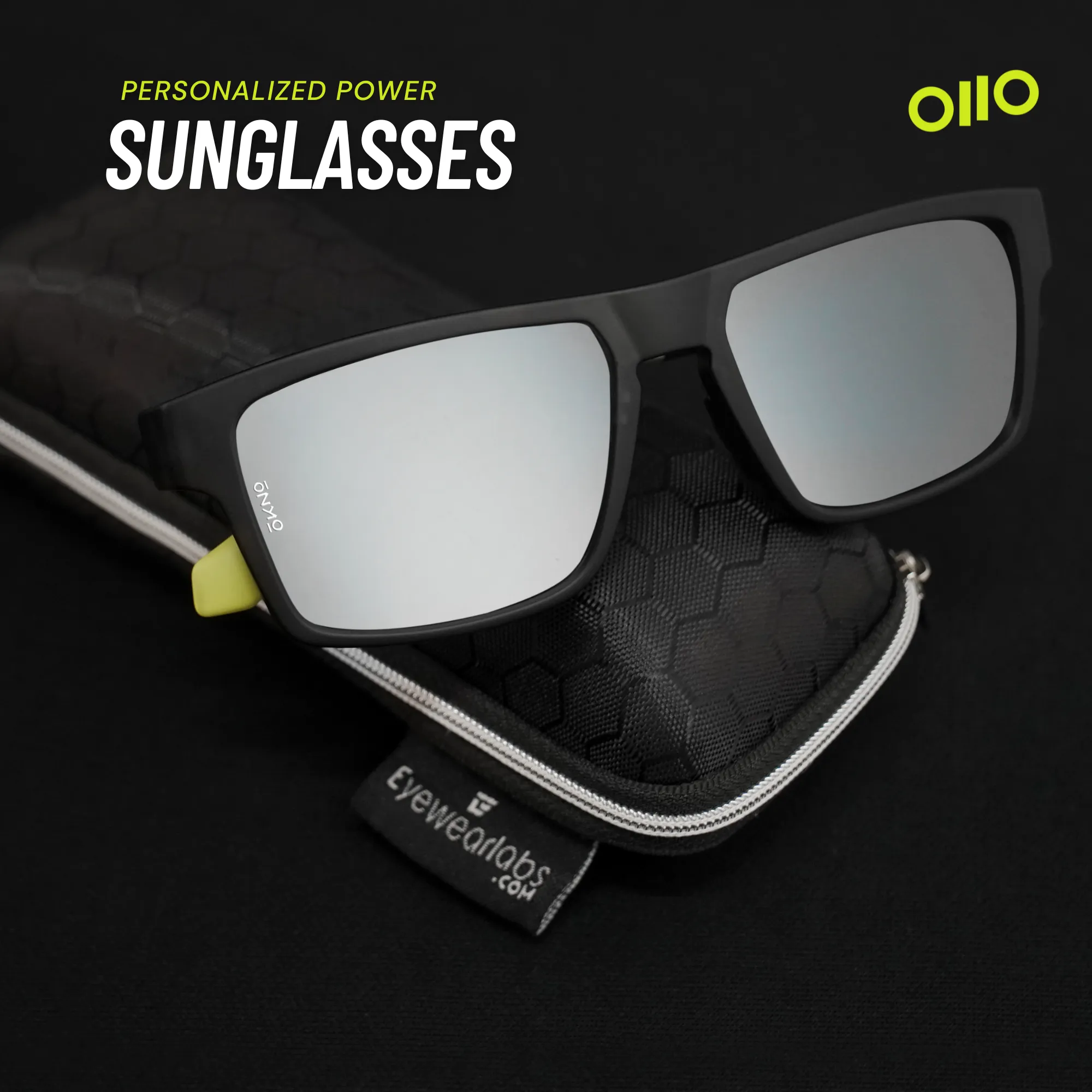 Trekker Grey Silver Power Sunglasses