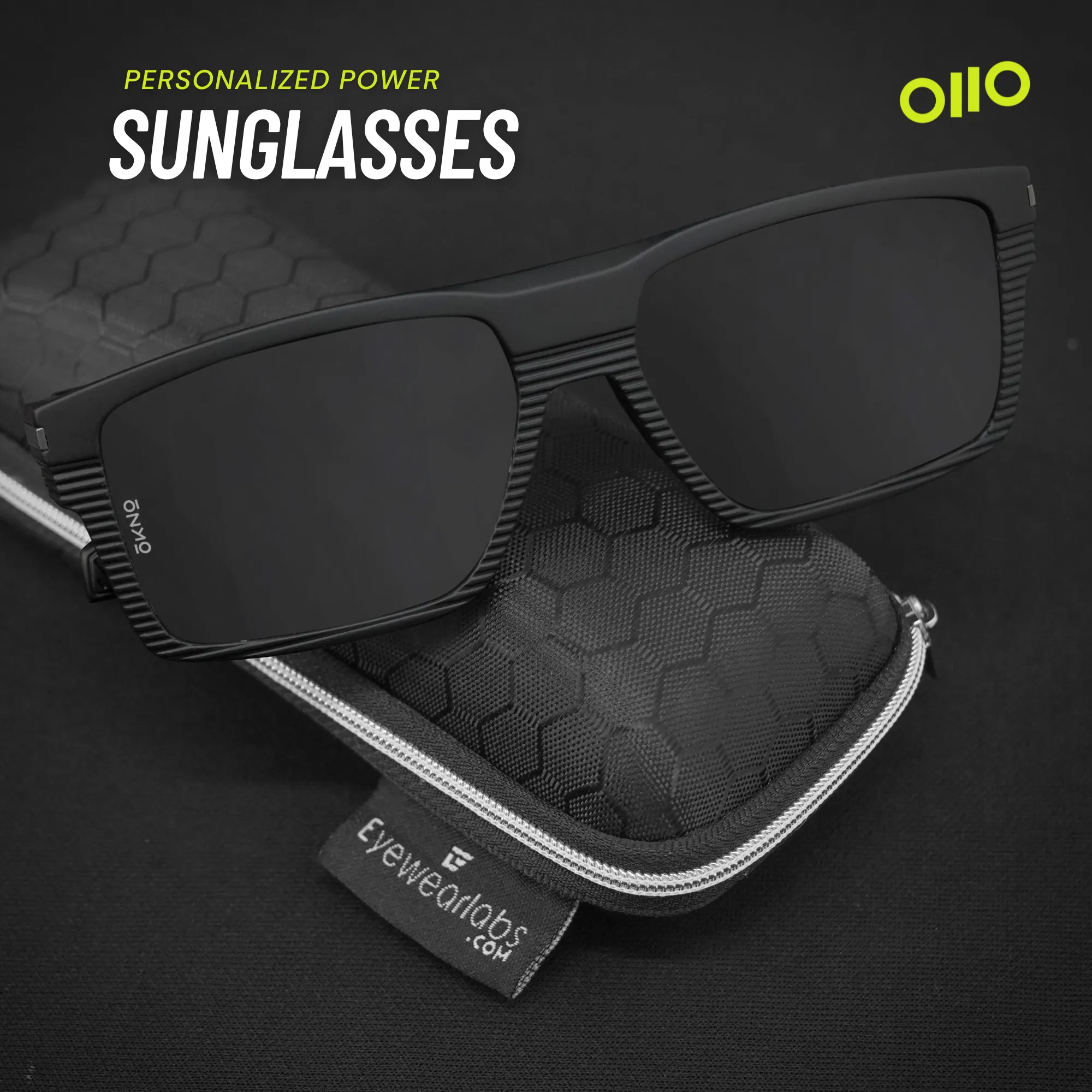 Tropix Matte Black Black Power Sunglasses
