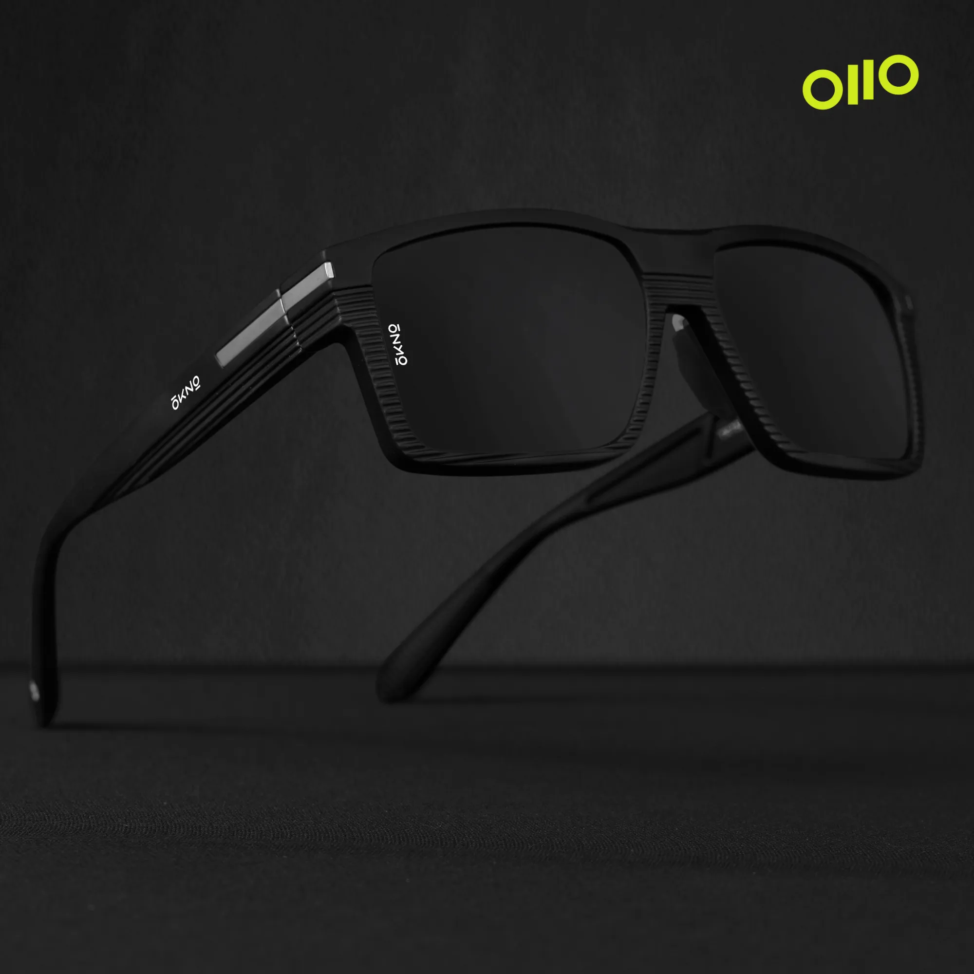 Tropix Matte Black Black Power Sunglasses