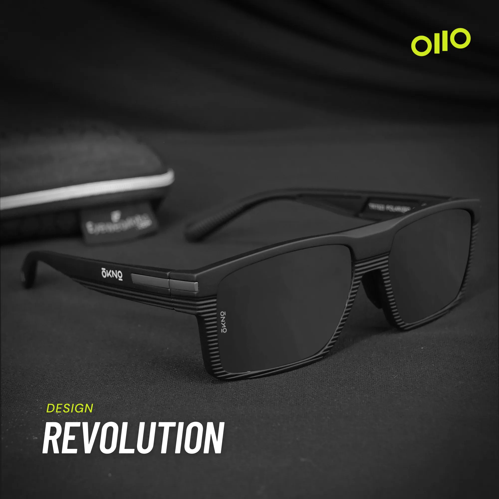 Tropix Matte Black Black Power Sunglasses