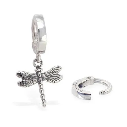 TummyToys® 925 Silver Dragonfly Huggy