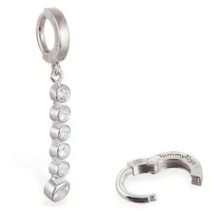 TummyToys® Clear CZ Journey Navel Bar