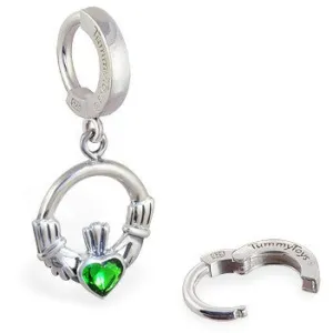 TummyToys® Green Irish Claddagh Belly Huggy