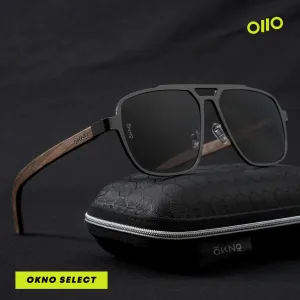Zion Wood Black Power Sunglasses